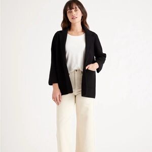 Quince Cotton Knit Blazer